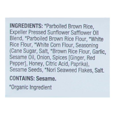 Lundberg Family Farms Sesame Seaweed Rice Chips - 5.5 Oz - Image 4
