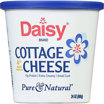 Daisy Cheese Cottage Small Curd 4% Milkfat Minimum - 24 Oz - Image 6