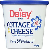 Daisy Cheese Cottage Small Curd 4% Milkfat Minimum - 24 Oz - Image 6