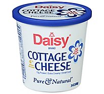 Daisy Cheese Cottage Small Curd 4% Milkfat Minimum - 24 Oz