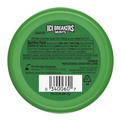 Ice Breakers Spearmint Sugar Free Mints Tin - 1.5 Oz - Image 2