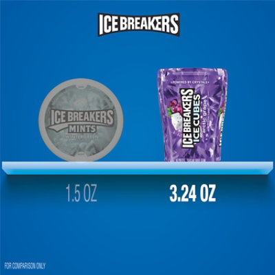 Ice Breakers Ice Cubes Arctic Grape Sugar Free Chewing Gum Bottle Multipack - 40-3.24 Oz - Image 5