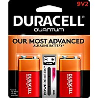 Duracell Quantum Battery Alkaline With Powercheck 9V - 2 Count - Image 2