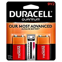 Duracell Quantum Battery Alkaline With Powercheck 9V - 2 Count - Image 1