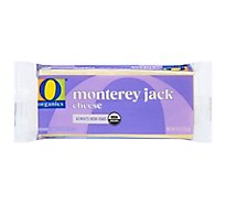 O Organics Organic Cheese Monterey Jack - 8 Oz
