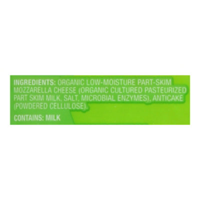 O Organics Cheese Finely Shredded Low-Moisture Part-Skim Mozzarella - 6 Oz - Image 4