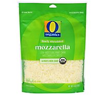O Organics Organic Cheese Finely Shredded Low-Moisture Part-Skim Mozzarella - 6 Oz