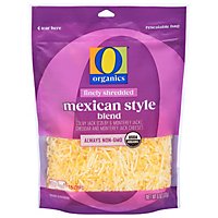 O Organics Organic Cheese Finely Shredded Mexican Blend - 6 Oz - Image 2