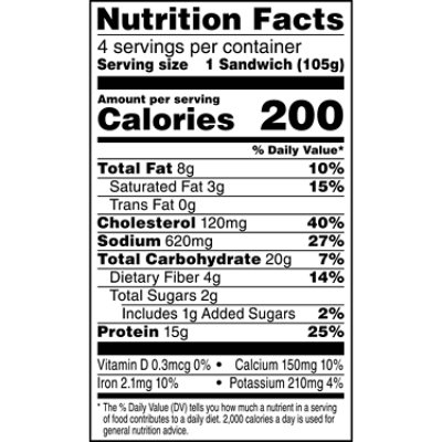 MorningStar Farms Veggie Breakfast Meatless Sausage Plant Based Protein 4 Count - 14.8 Oz - Image 8