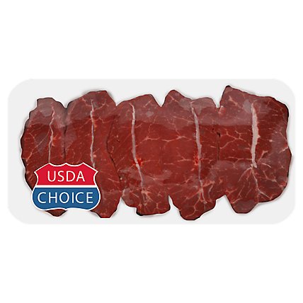 Meat Counter Beef USDA Choice Steak Chuck Top Blade Boneless - 1.00 LB - Image 1