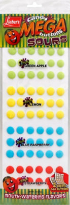 Liebers Buttons Sour Mega Candy - 2 Oz - Image 2