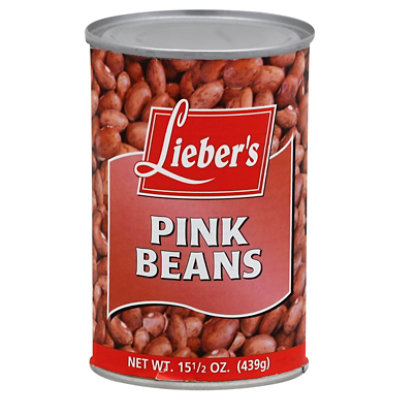 Liebers Pink Beans - 15.5 Oz - Image 1