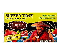 Celestial Seasonings Sleepytime Green Tea Blackberry Pomegranate Decaf - 20 Count