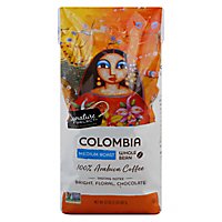Signature SELECT Coffee Whole Bean Arabica Medium Roast Colombia - 32 Oz - Image 3