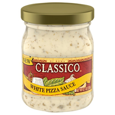 Classico Pizza Sauce White Jar - 8.1 Oz