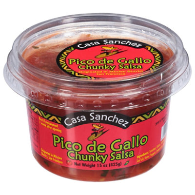 Casa Sanchez Salsa Pico De Gallo - 15 Oz - Image 3