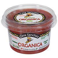 Casa Sanchez Salsa Organica - 15 Oz - Image 1