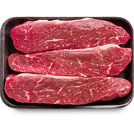 USDA Choice Loin Tri Tip Steak Boneless Extreme Value Pack - 3.50 LB approx. wt
