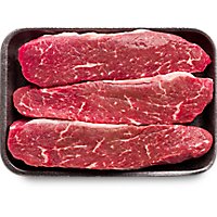 USDA Choice Loin Tri Tip Steak Boneless Extreme Value Pack - 3.5 Lb - Image 1