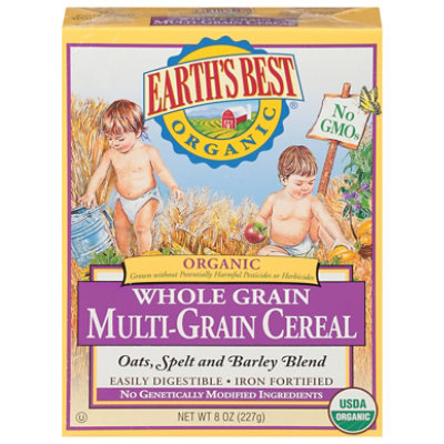 Earths Best Organic Whole Grain Multi Grain Cereal - 8 Oz - Image 3