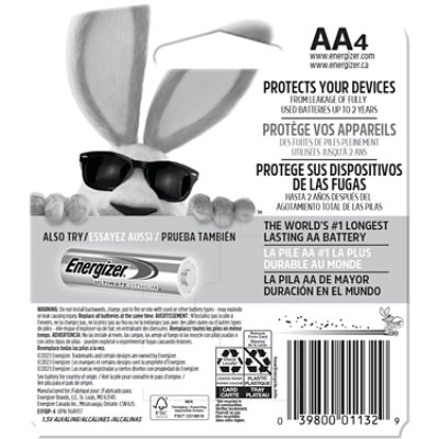 Energizer MAX AA Alkaline Batteries - 4 Count - Image 2