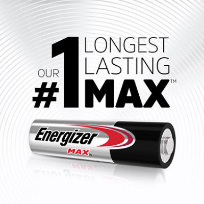 Energizer MAX AA Alkaline Batteries - 4 Count - Image 3