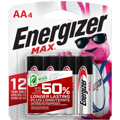 Energizer MAX AA Alkaline Batteries - 4 Count - Image 5