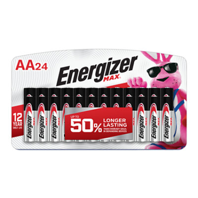 Energizer MAX AA Alkaline Batteries - 24 Count - Image 1