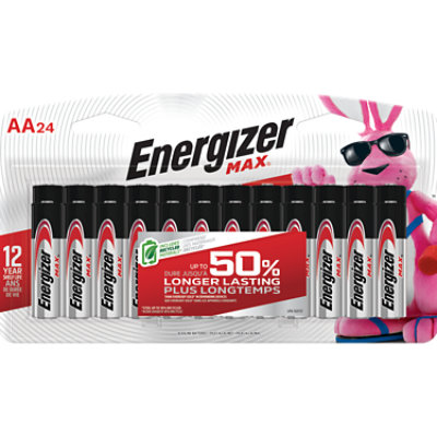 Energizer MAX AA Alkaline Batteries - 24 Count - Image 3