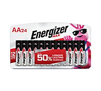 Energizer MAX AA Alkaline Batteries - 24 Count