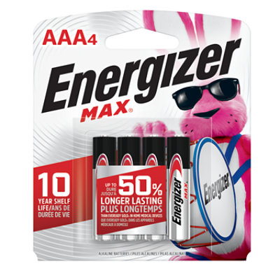 Energizer MAX AAA Alkaline Batteries - 4 Count - Image 5