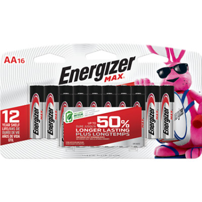 Energizer MAX AA Alkaline Batteries - 16 Count - Image 5