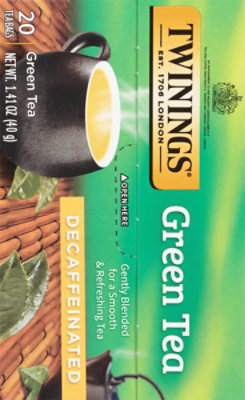 Twinings of London Green Tea Decaffeinated - 20 Count - Image 5