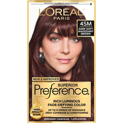 LOreal Superior Preference Dark Soft Mahogany Brown 4sm - Each - Image 1