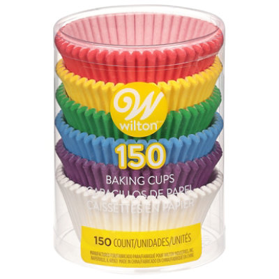 Wilton Baking Cups Rainbow - 150 Count - Image 2