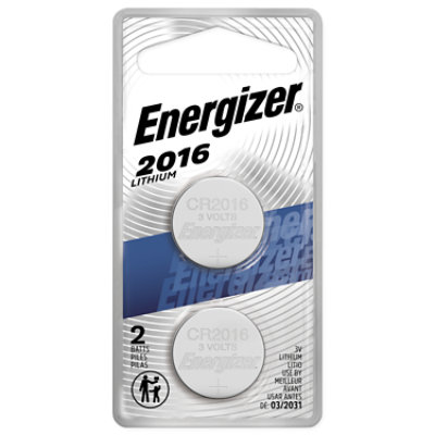 Energizer 2016 3V Lithium Coin Batteries - 2 Count - Image 5