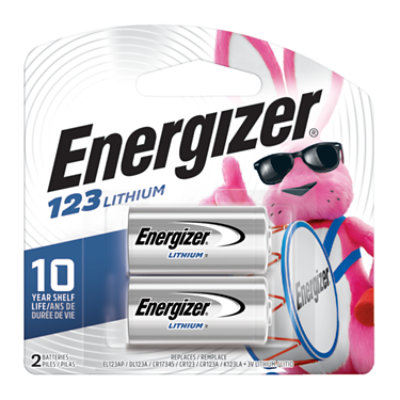 Energizer 123 Lithium 3 Volt Photo Batteries - 2 Count - Image 4