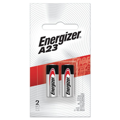 Energizer A23 12 Volt Miniature Alkaline Specialty Batteries - 2 Count - Image 2