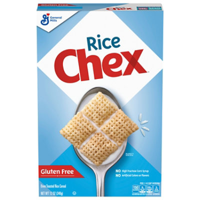 Chex Cereal Rice Gluten Free Oven Toasted - 12 Oz