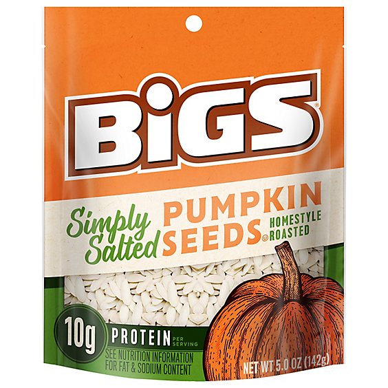 Bigs Pumpkin Seeds Home-Style Roast Lightly Salted - 5 Oz
