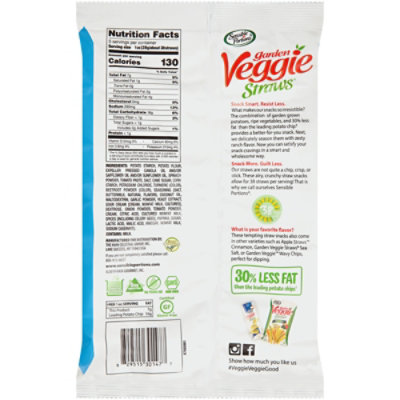 Sensible Portions Garden Veggie Straws Zesty Ranch - 5 Oz - Image 5