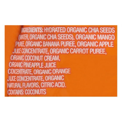 Mamma Chia Organic Vitality Snack Chia Squeeze Mango Coconut - 3.5 Oz - Image 5