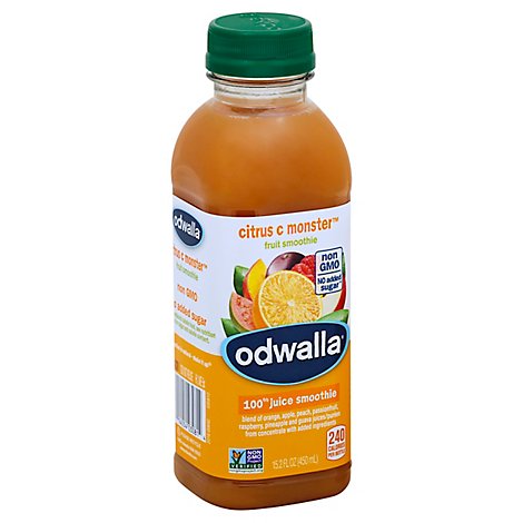 Odwalla Flavored Smoothie Blend C Monster Citrus - 15.2 Fl. Oz.