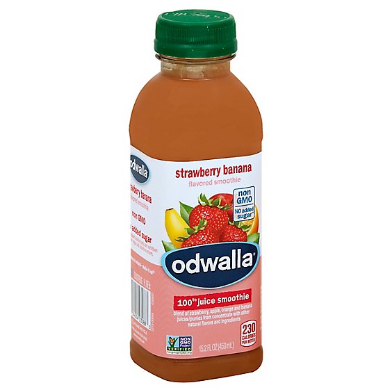 Odwalla Juice Smoothie Strawberry Banana Blend - 15.2 Fl. Oz.