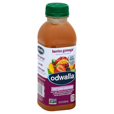 Odwalla Flavored Smoothie Blend Berries Gomega - 15.2 Fl. Oz.