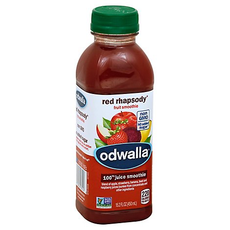 Odwalla Flavored Smoothie Blend Red Rhapsody - 15.2 Fl. Oz.