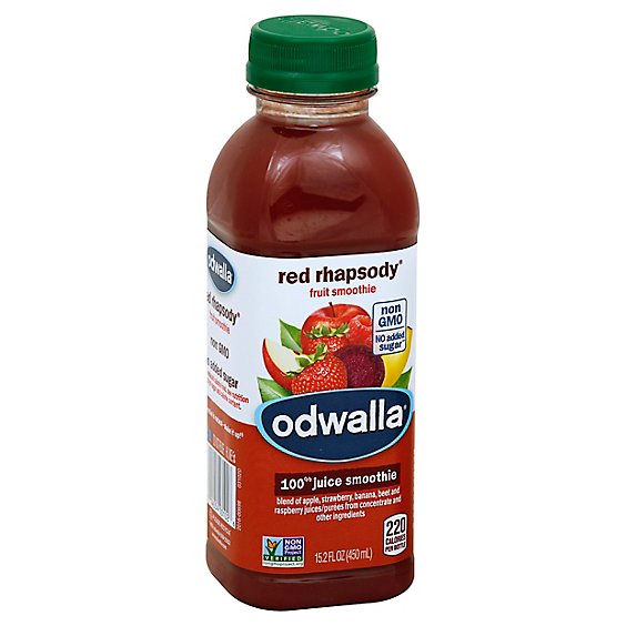 Odwalla Flavored Smoothie Blend Red Rhapsody - 15.2 Fl. Oz.
