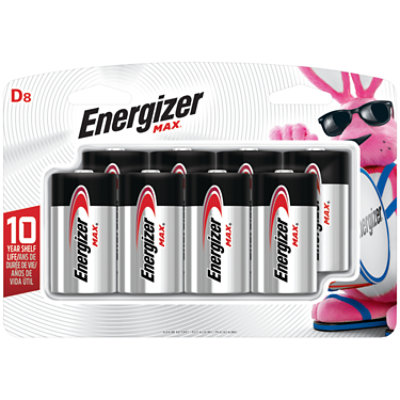 Energizer MAX D Cell Alkaline Batteries - 8 Count - Image 5