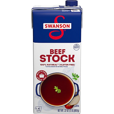 Swanson Cooking Stock Beef - 32 Oz