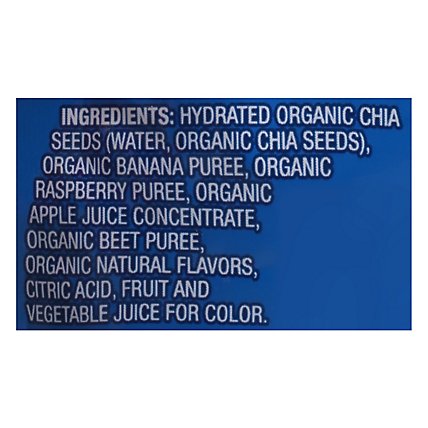 Mamma Chia Organic Vitality Snack Chia Squeeze Wild Raspberry - 3.5 Oz - Image 4
